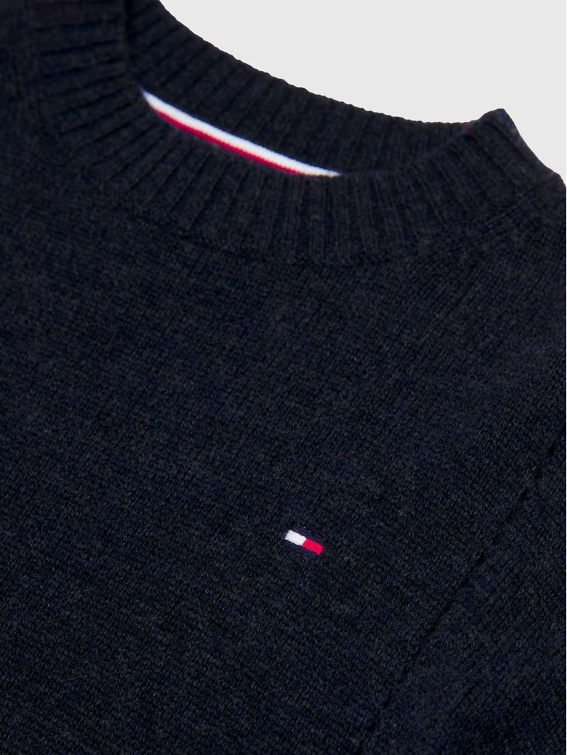 saco-azul-essential-de-corte-amplio-para-nina