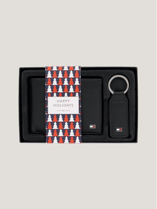 Set De Regalo De Llavero Y Billetera De Cuero