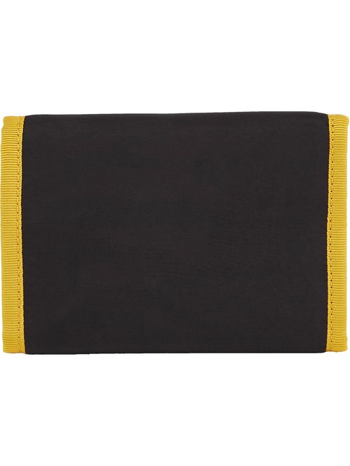Cartera Plegable En Tres Partes Hombre Negro Tommy Hilfiger