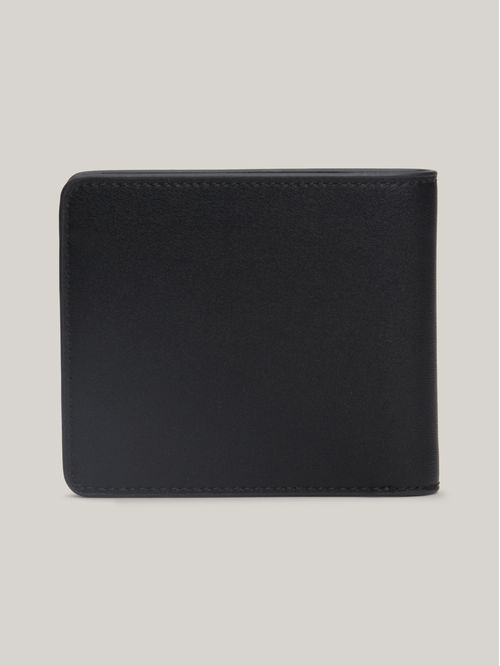 Billetera negra Heritage plegable para tarjetas