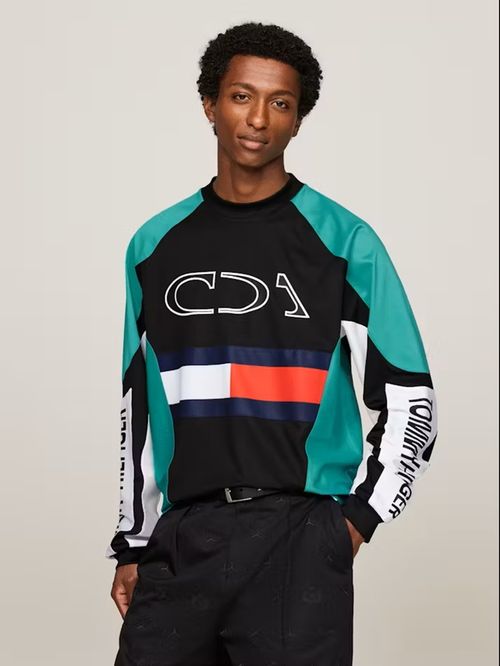 Saco Negro de carreras Tommy x Mercedes F1 x CR