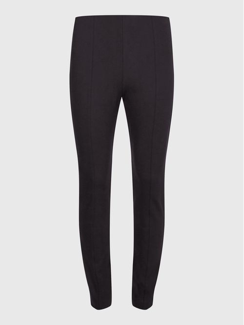 Leggings Negros Largos De Corte Skinny Para Mujer