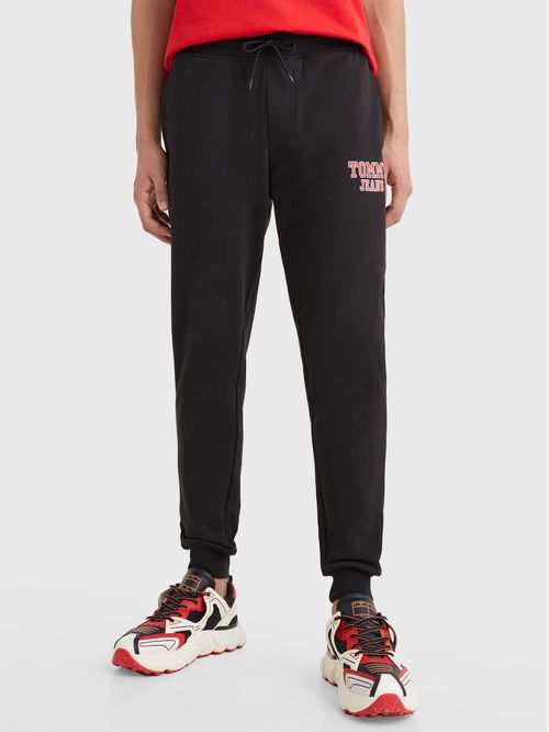 Jogger Negro Tommy Jeans Para Hombre