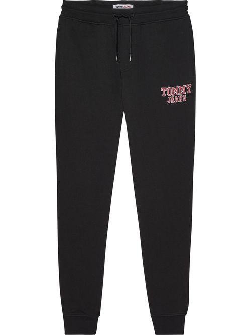 Jogger Negro Tommy Jeans Para Hombre