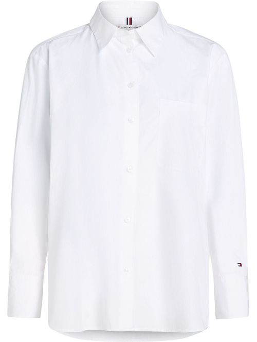 Camisa blanca essential poplin