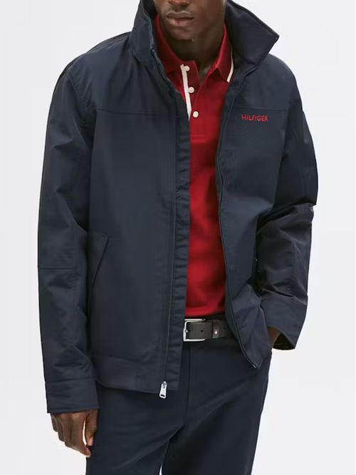 Chaqueta azul regatta con logo