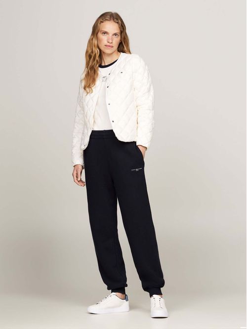 Joggers Azul Cónicos con Logo Lateral