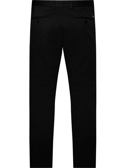 Pantalón negro chino 1985 Denton recto