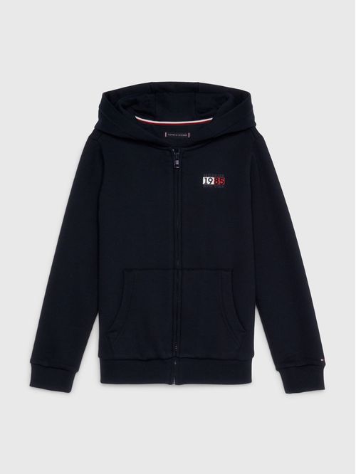 Buzo Azul Oscuro de Felpa con Logo New York Para Niño