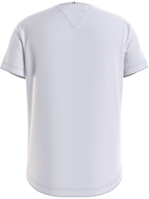Camiseta Essential Con Mangas Cortas Niña Blanco Tommy Hilfiger