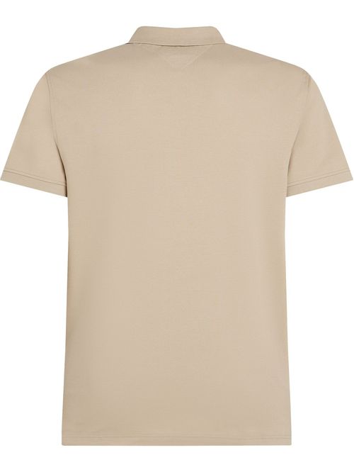 Polo beige 1985 de corte regular