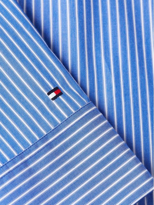 Camisa azul essential poplin