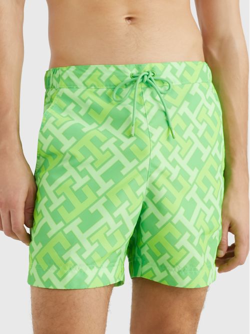 Pantaloneta de Baño Con Monogramas Th Para Hombre