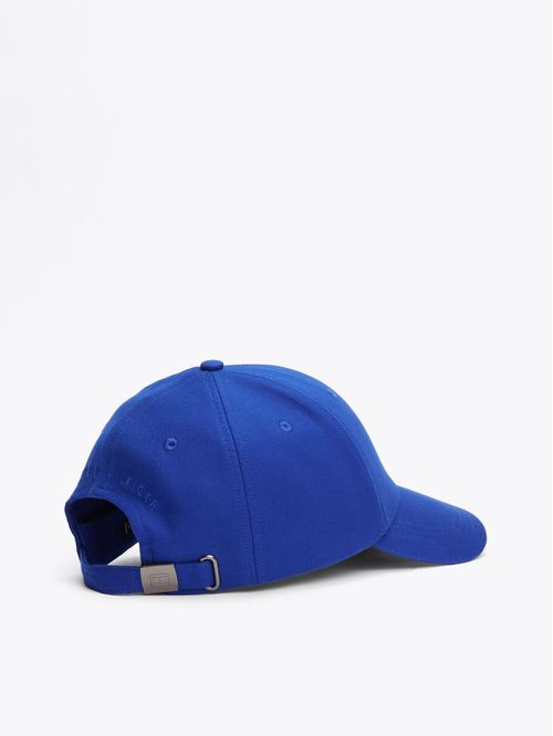 Gorra azul de béisbol con logo Hilfiger