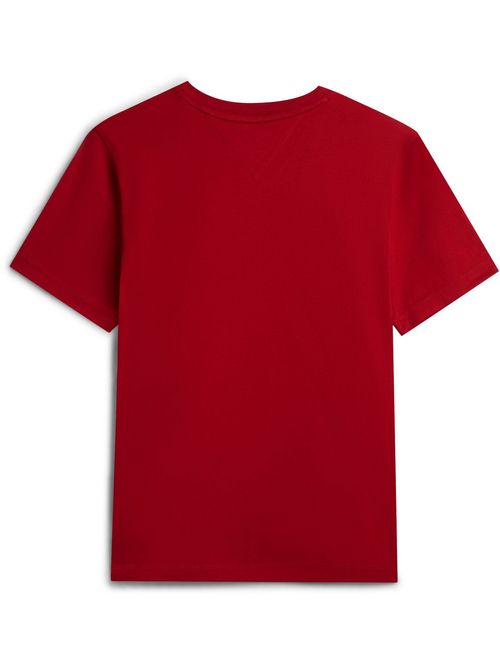 Camiseta roja de Cuello en V