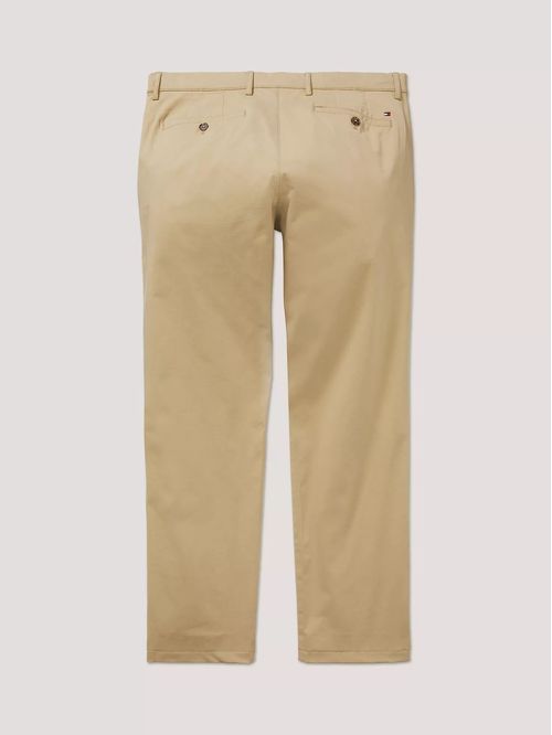 Pantalón beige chino elastico de corte recto - Adaptive