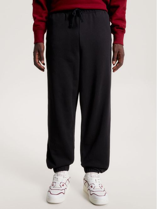 Pantalones Con Insignia Sólida