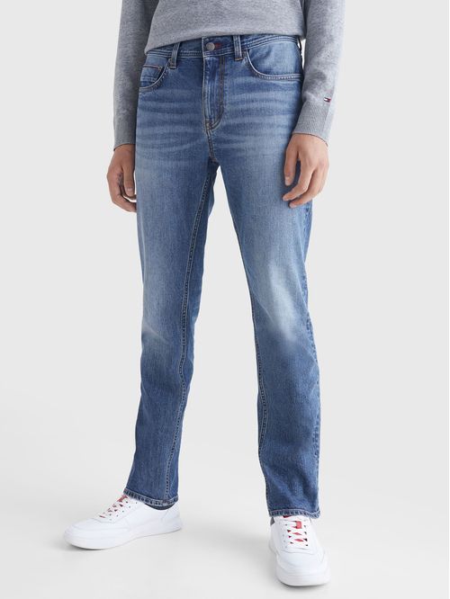 Jeans Denton Rectos Hombre Azul Tommy Hilfiger