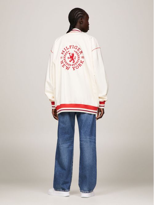 Chaqueta De Béisbol Con Escudos Th