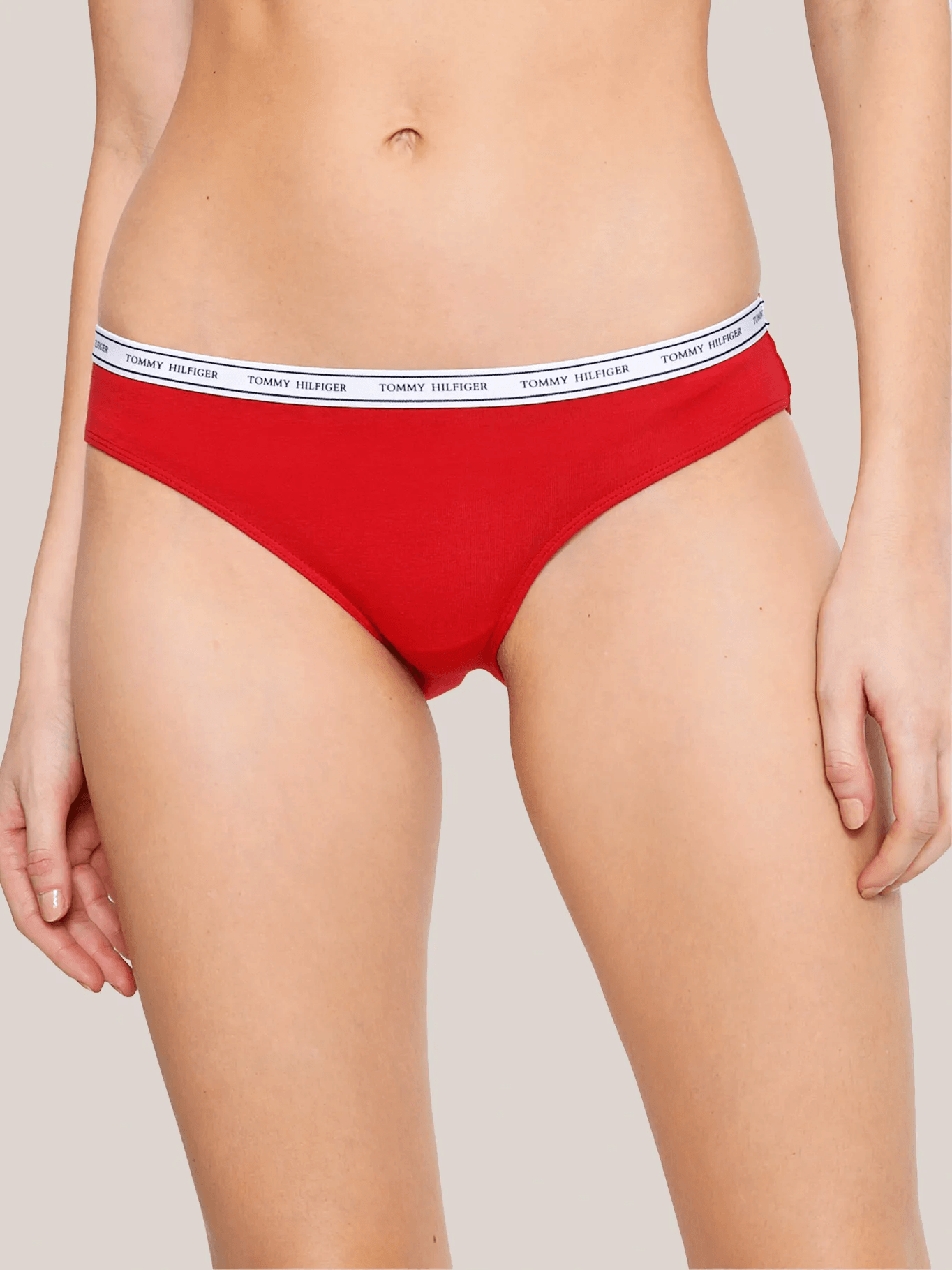 Braguitas rojo de algodón clásicas