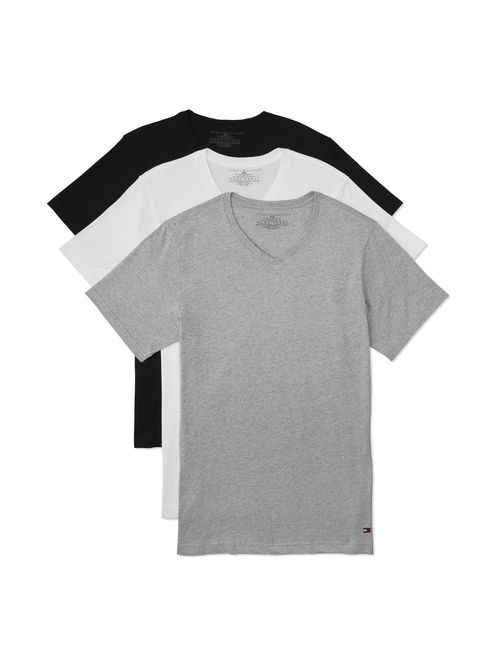 Pack de 3 Camisetas Interiores Cuello V Para Hombre