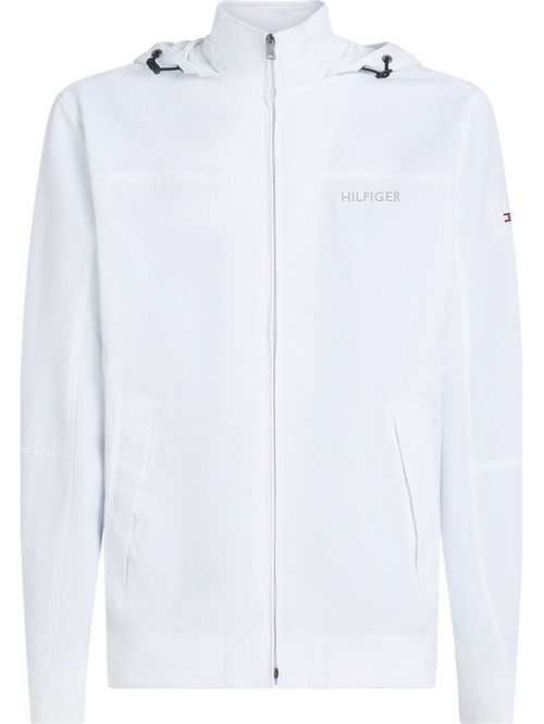 Chaqueta blanca regatta con logo