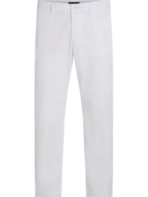 Pantalón blanco chino Denton con pierna recta