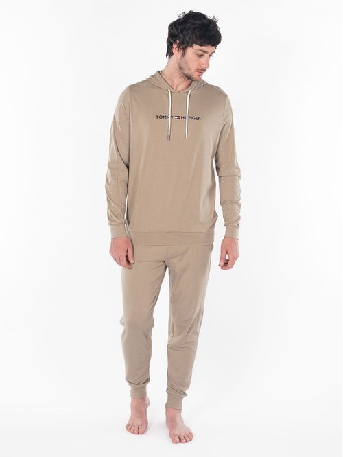Buzo Beige de Pijama Para Hombre