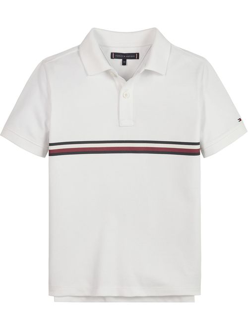 Polo Con Rayas Distintivas Para Niños