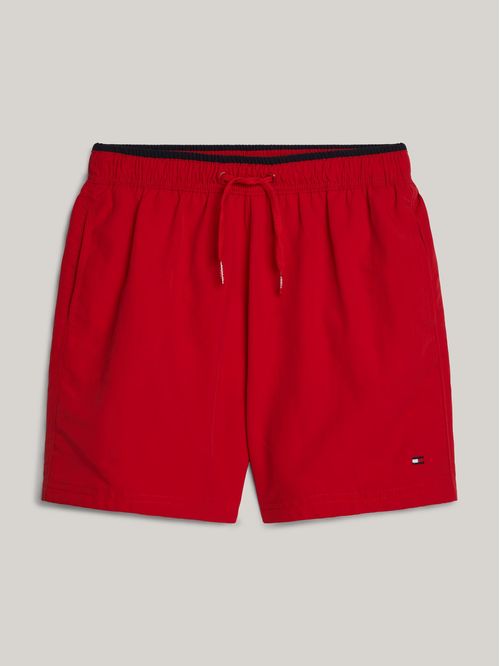 Traje De Baño Rojo Essential Con Logo Para Niño