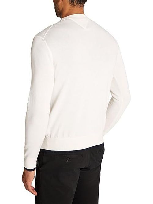 Saco blanco con logo gráfico en el pecho