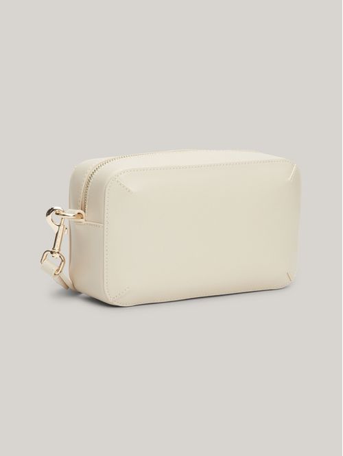 Bolso beige Chic con bandolera cruzada