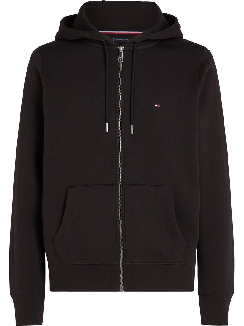 Cremallera Buzo Negro Con Cuello 