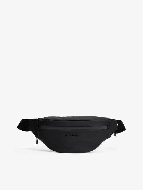 Canguro negro con logo texturizado