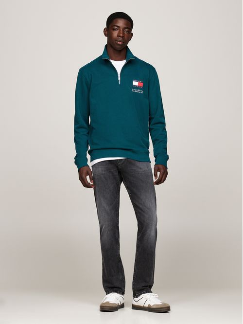 Jeans gris Scanton slim y desteñidos de color negro