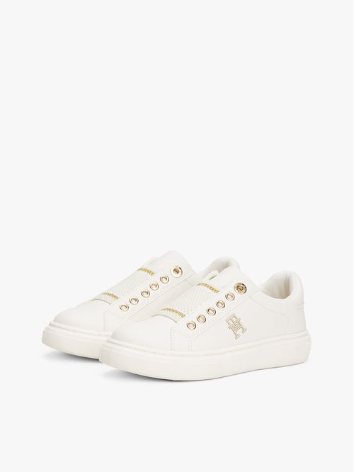 Tenis blanco Tommy Hilfiger Low Cut