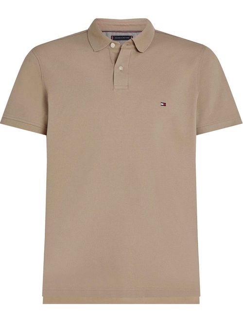 Polo beige 1985 de corte regular