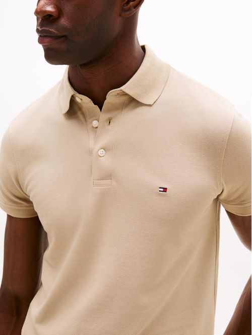 Polo beige slim 1985