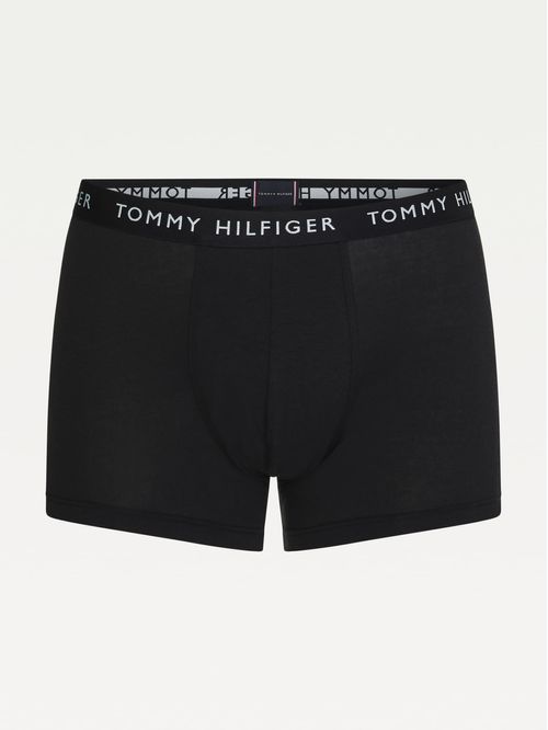 Boxer Briefs Negro 3 Piezas Trunk Hombre Negro Tommy Hilfiger