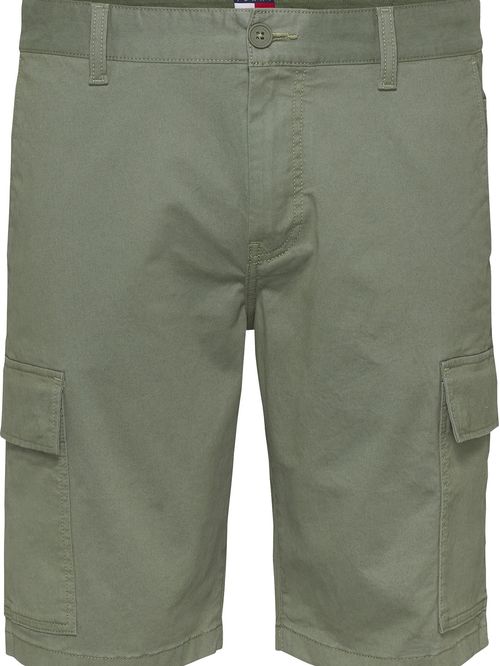 Bermudas verde cargo Scanton de corte slim