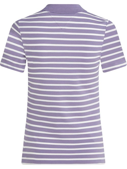 Polo purpura 1985 Collection slim de piqué