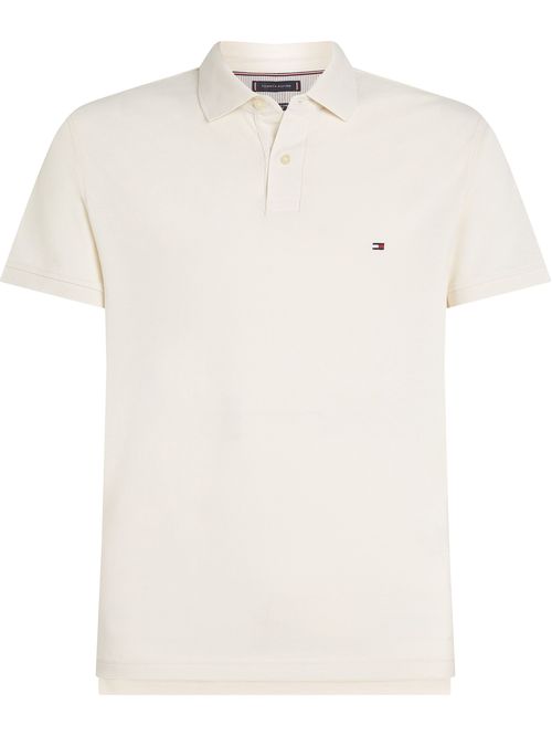 Polo blanco slim 1985