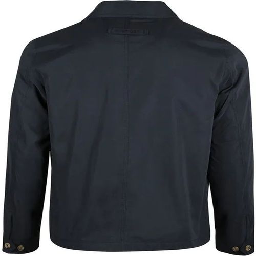 Chaqueta negra con logo