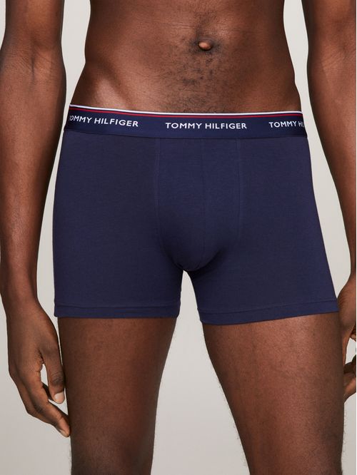 Paquete azul de 3 calzoncillos Trunk Essential Premium