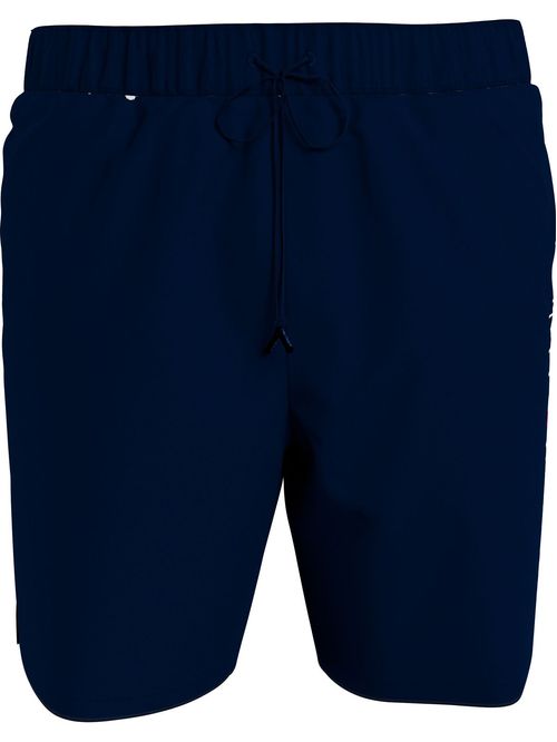 Bermuda de Baño Azul Oscuro Con Cordón Ajustable