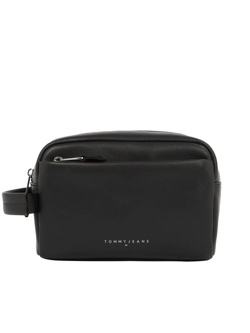 Neceser negro con logo