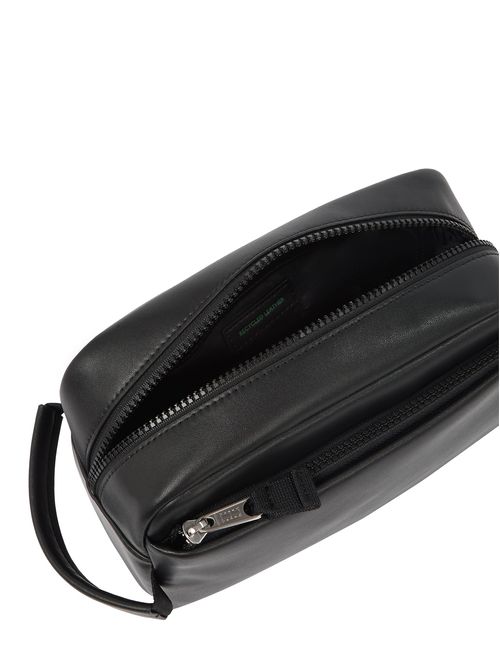 Neceser negro con logo