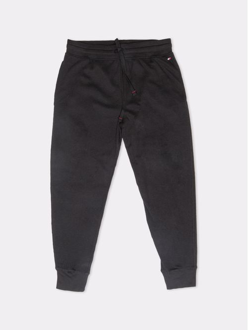 Joggers negro con logo