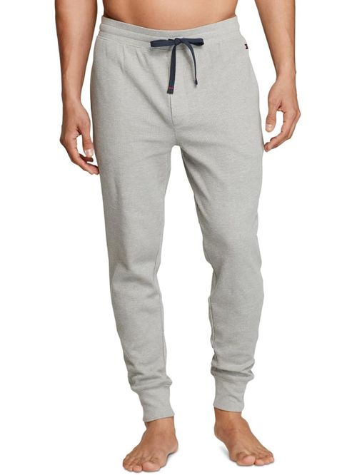 Joggers gris con logo