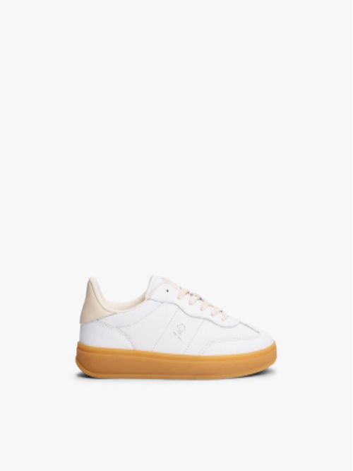 Tenis blanco con monograma TH